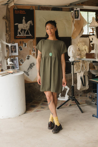 Porch Dress in Patina