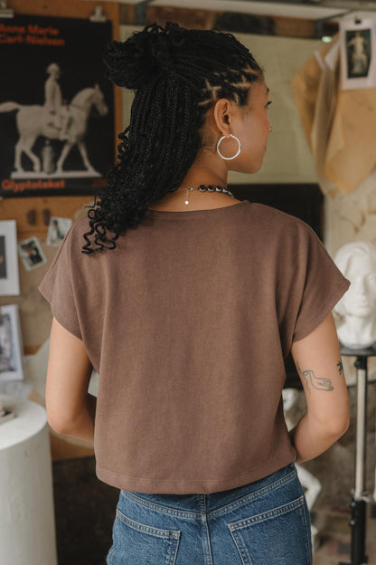 Saturday Tee in Umber