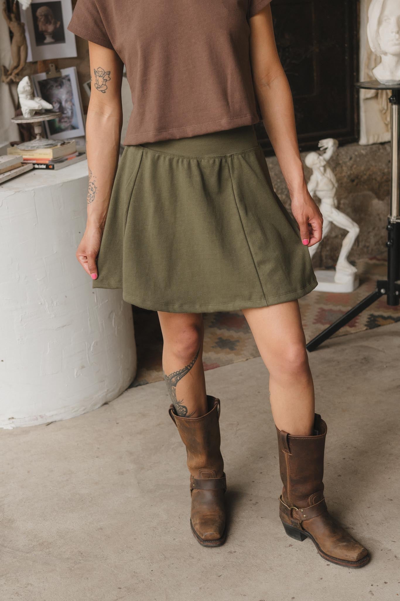 Siren Skirt in Patina