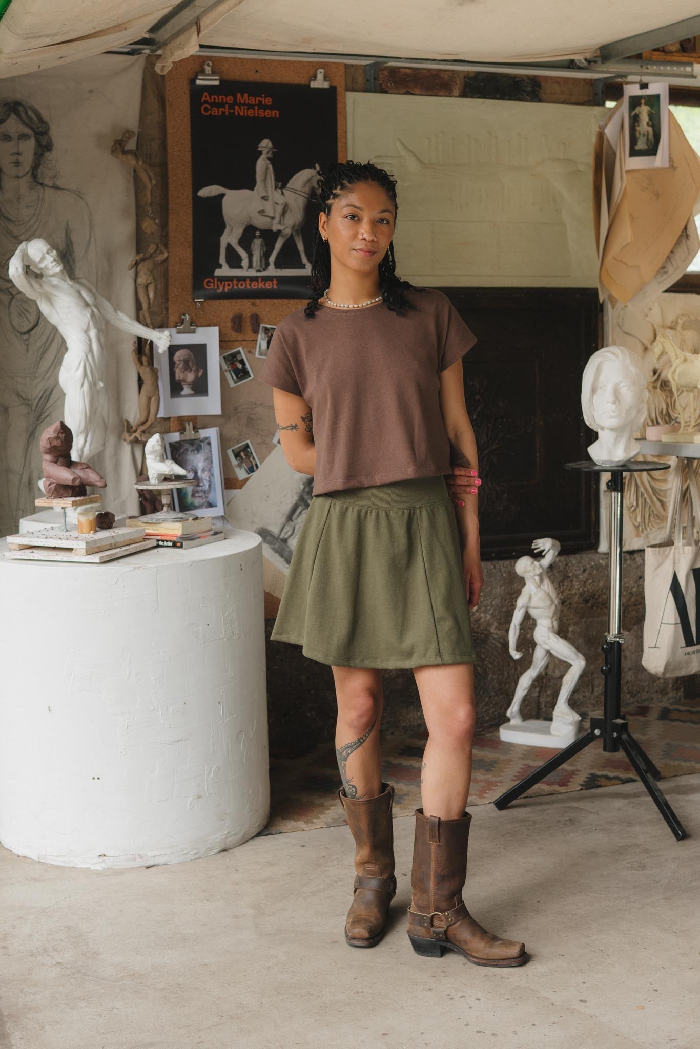 Siren Skirt in Patina