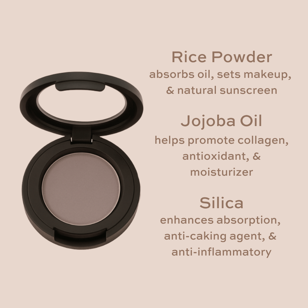 Taylor Made Organics brows Brow Powder | organic brow enhancer