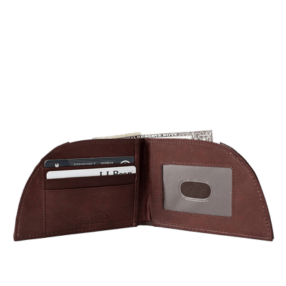 Rogue Industries Wallet Mahogany Football Football Leather Front Pocket Wallet