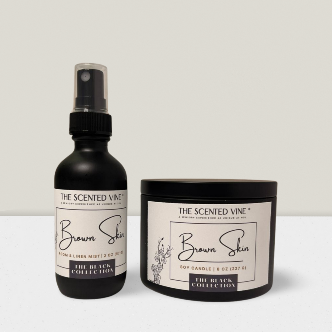 Brown Skin Soy Candle - My American Goods