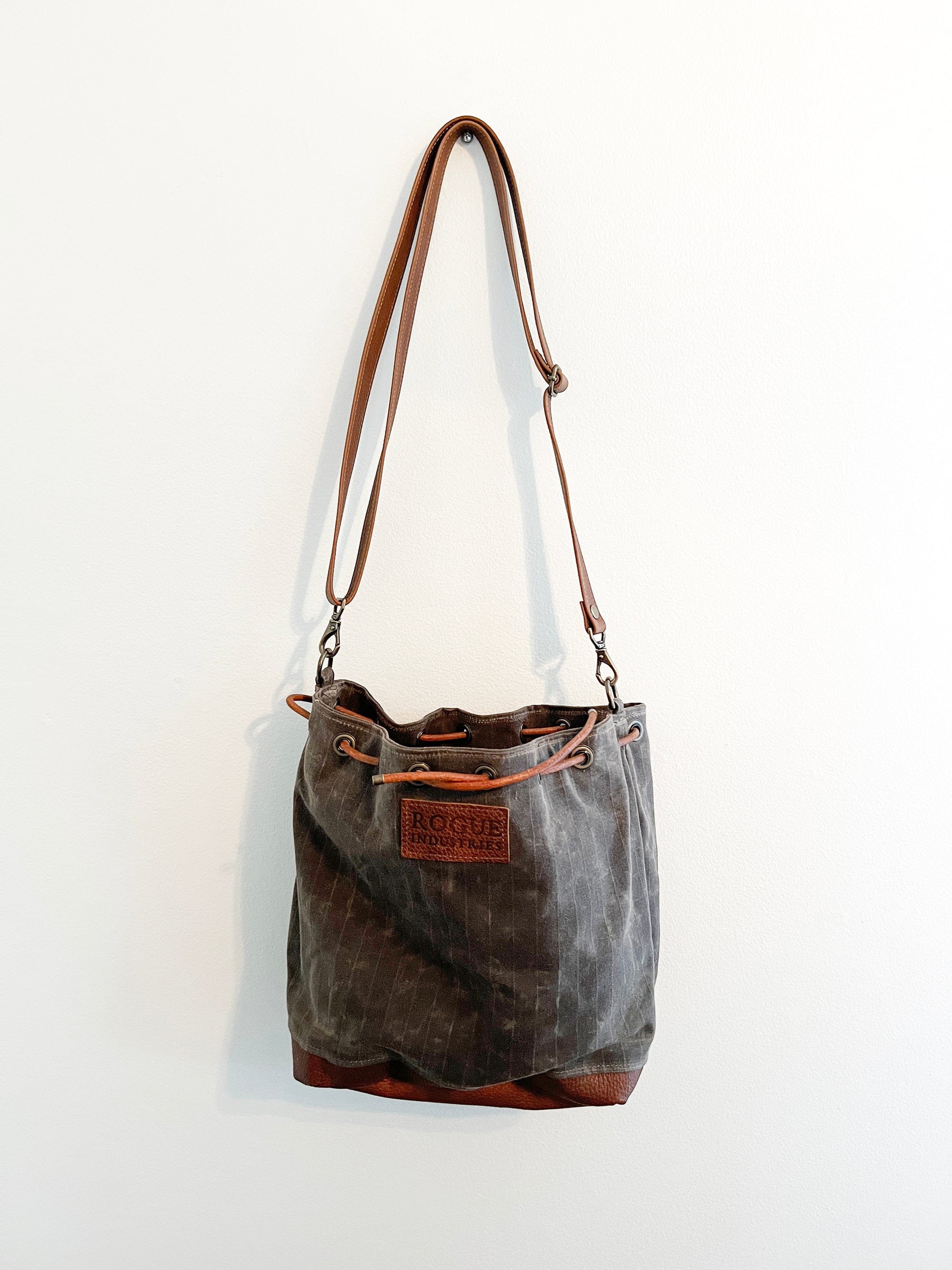 Rogue Industries Bag Brown Kennebunkport Bucket Bag