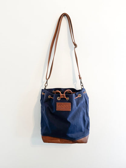 Rogue Industries Bag Navy Kennebunkport Bucket Bag