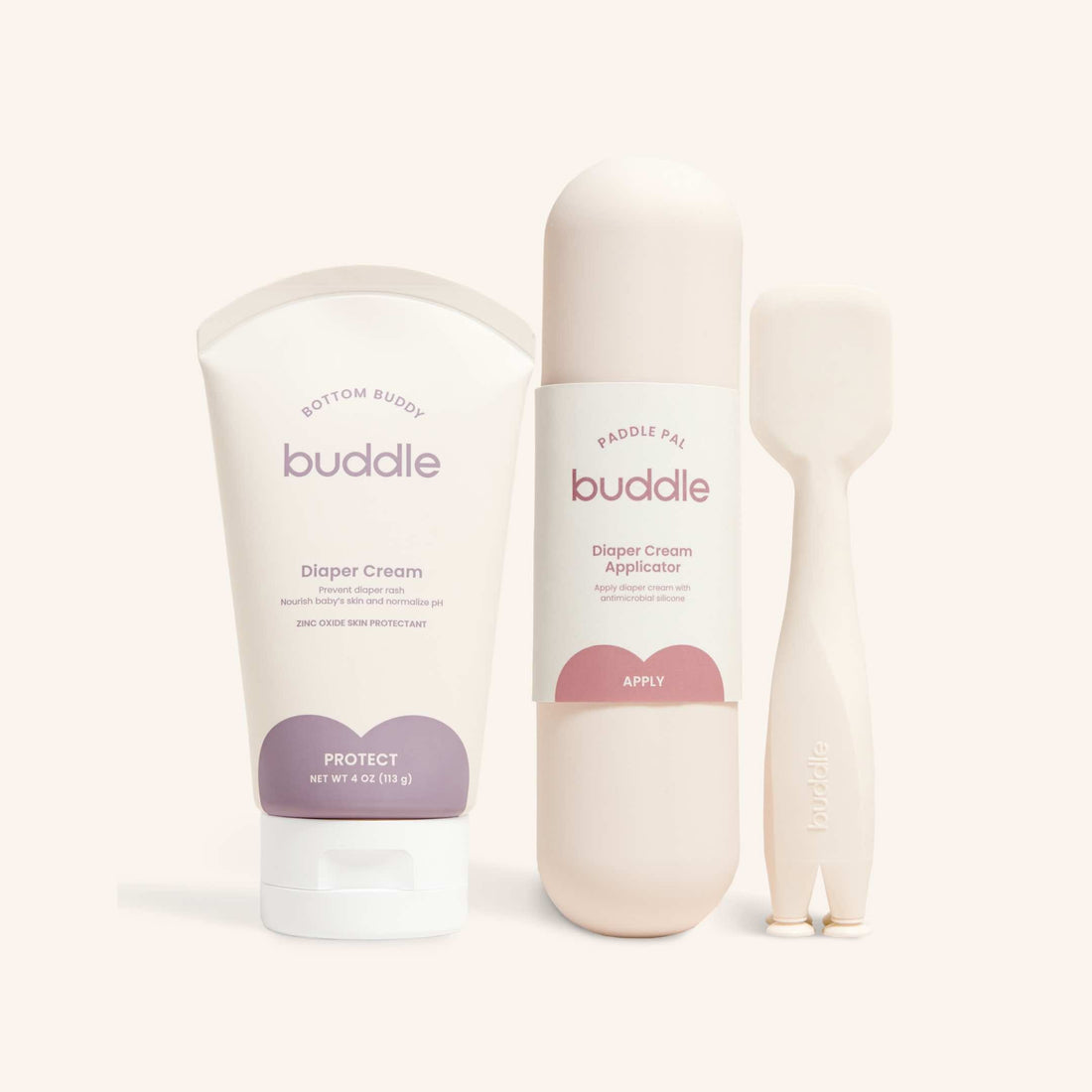 Buddle Skincare Diaper Rash Treatment Buddle Protect Bundle