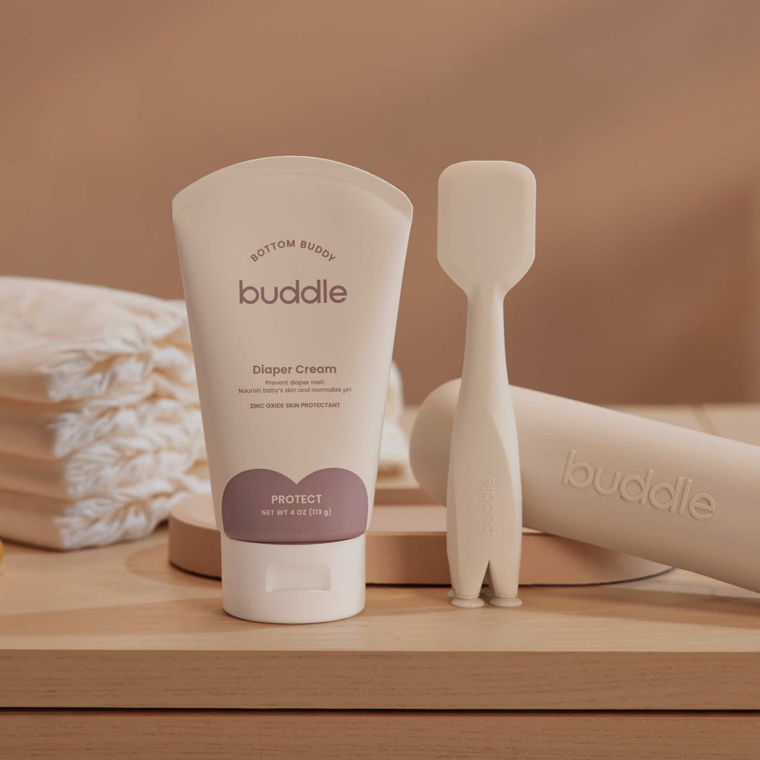 Buddle Skincare Diaper Rash Treatment Buddle Protect Bundle