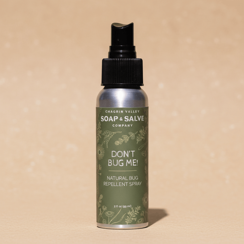 Chagrin Valley Soap & Salve Bug Repellent 2 fl oz Spray Bottle Don't Bug Me! Natural Bug Spray