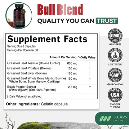 Wild Foods Supplements Wild Man Bundles: Natural Anabolic Support