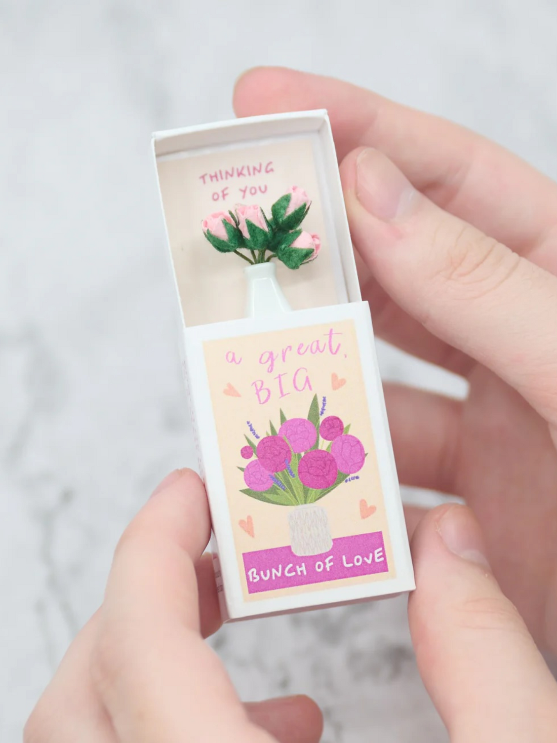 Matchbox Tiny Rose Bouquet - My American Goods