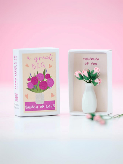Matchbox Tiny Rose Bouquet - My American Goods
