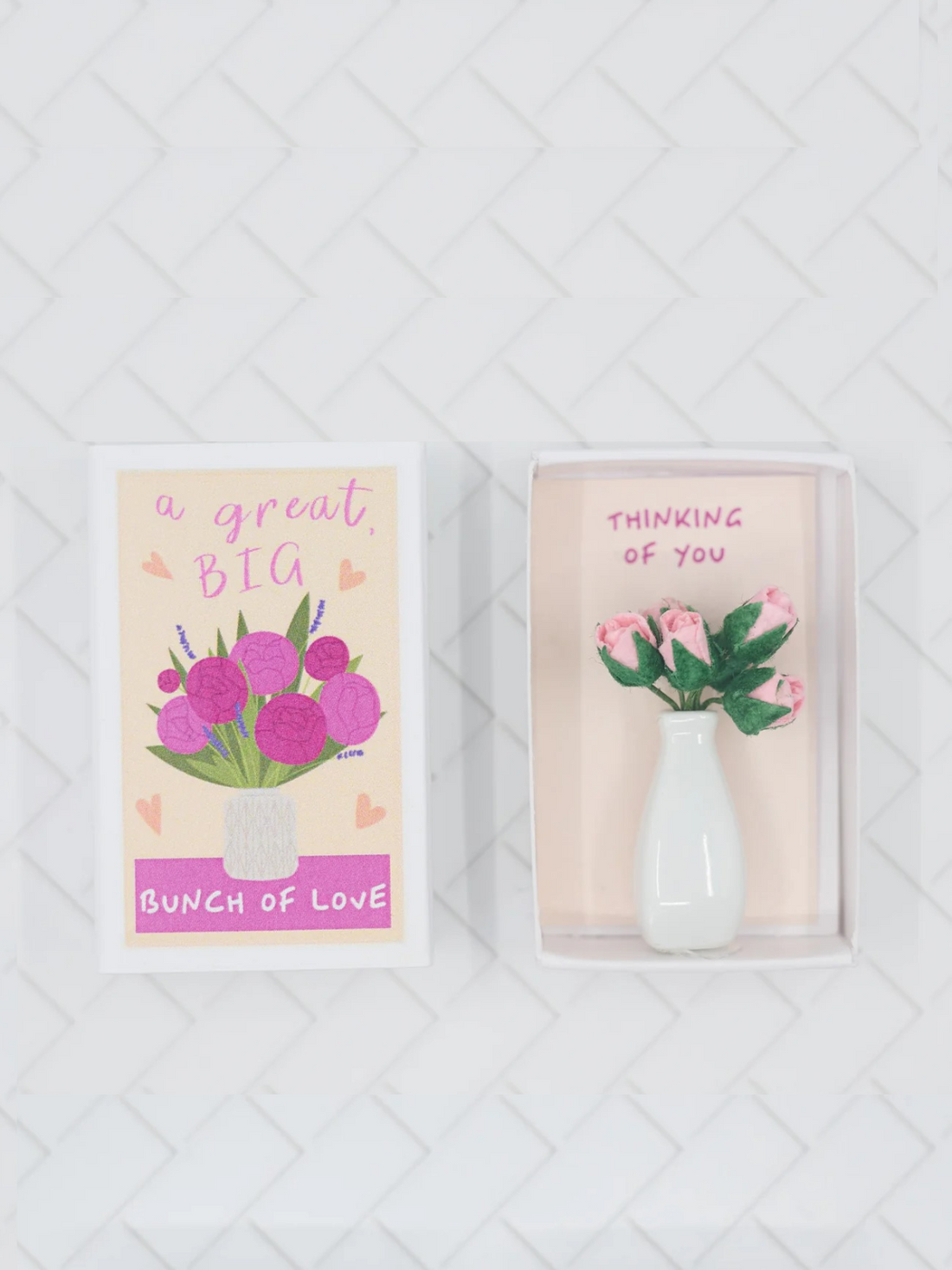 Matchbox Tiny Rose Bouquet - My American Goods