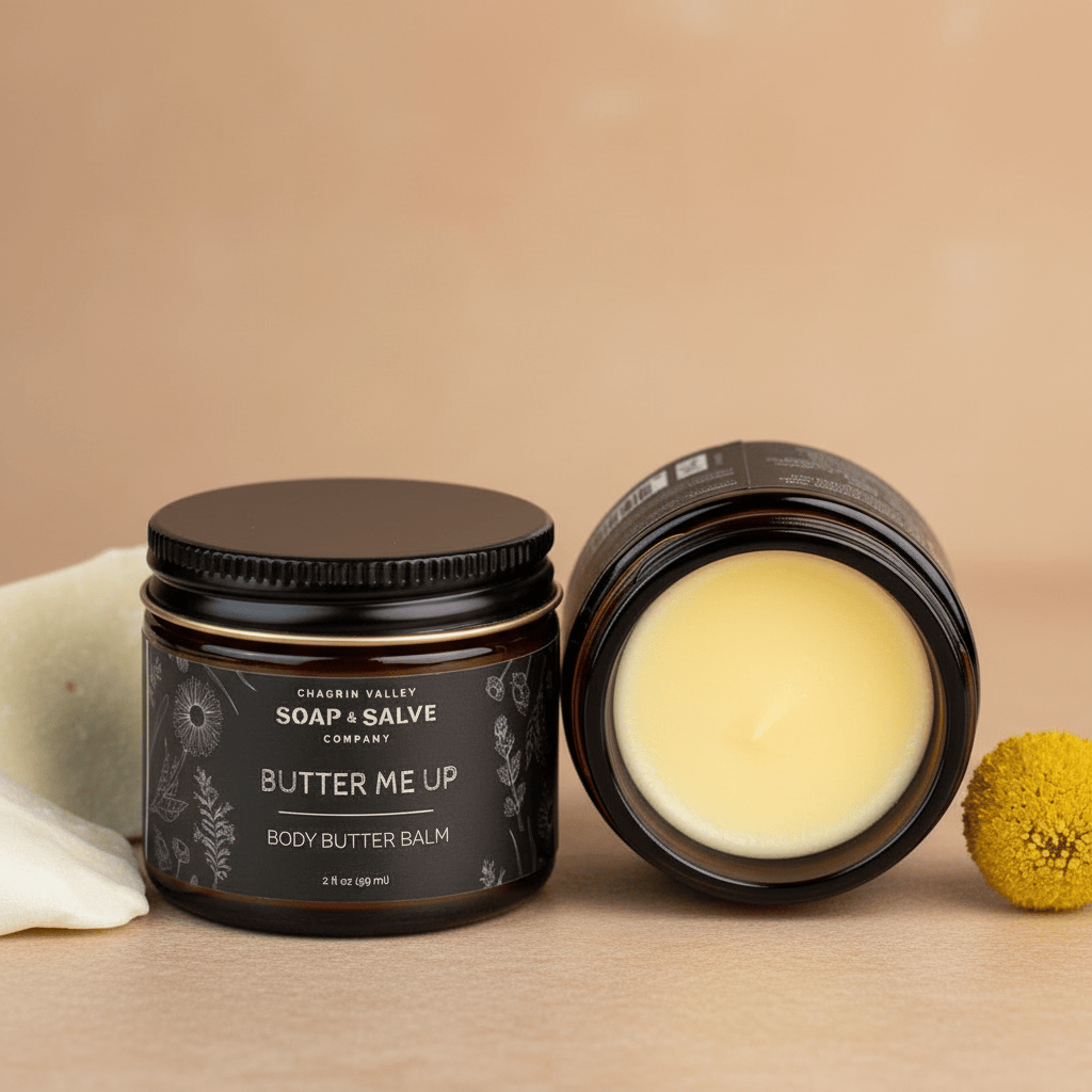 Chagrin Valley Soap &amp; Salve Body Balm 2 fl oz Jar Body Balm:  Butter Me Up