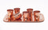 Sertodo Barware & Bar Tools Sharpshooter Shot Cup Flight Set Copper Shot Cup Flight Sets