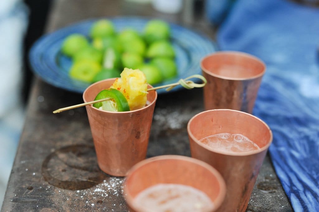 Sertodo Barware &amp; Bar Tools Sharpshooter Copper Shot Cups