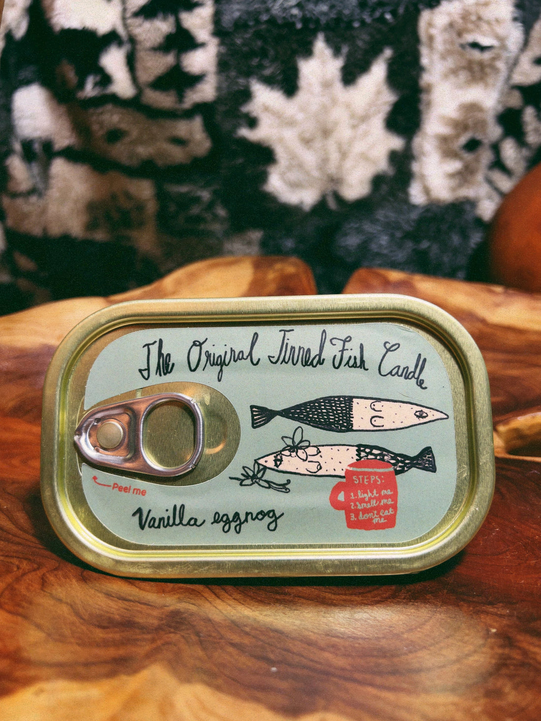 Tinned Fish Candle - Vanilla Eggnog - My American Goods