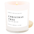 Sweet Water Decor Candles Christmas Tree Soy Candle - White Jar - 11 oz