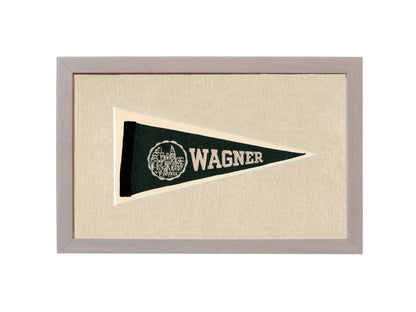 Americana Memories Vintage Pennants and Memorabilia Vintage Wagner College Pennant