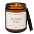 Pumpkin Spice Soy Candle | 9oz. Amber Jar - My American Goods