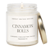 Sweet Water Decor Candles Cinnamon Rolls Soy Candle - Clear Jar - 9 oz
