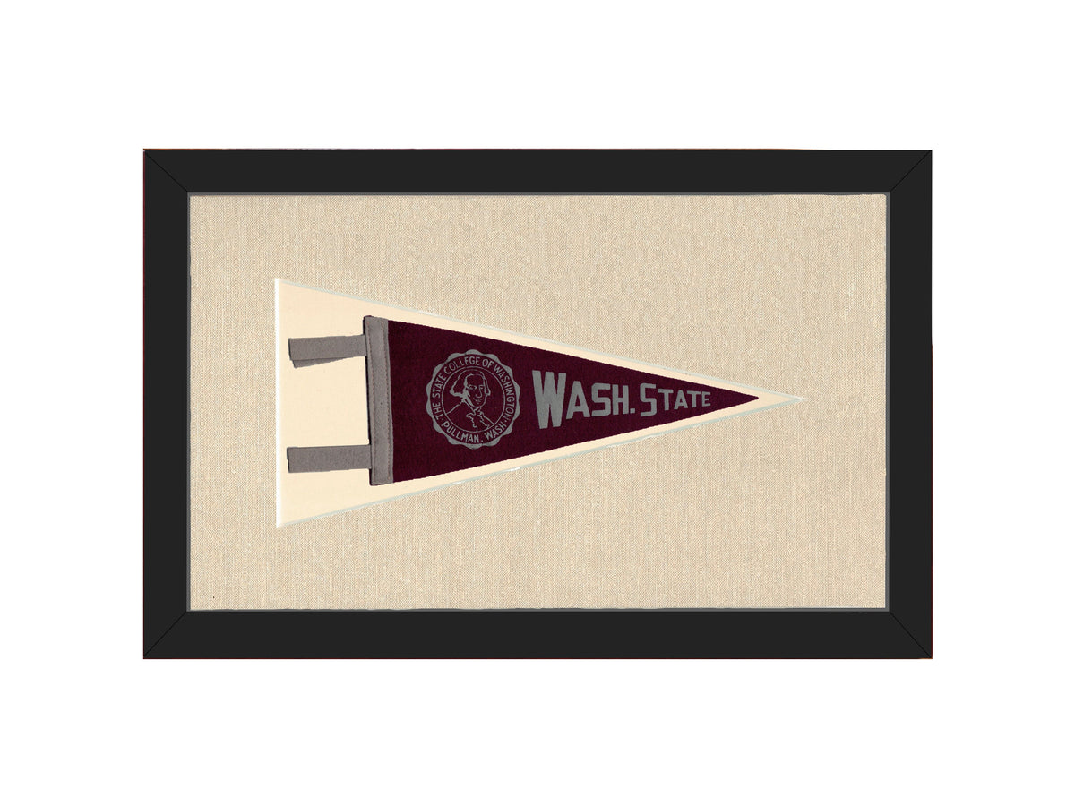 Vintage Washington State University Pennant