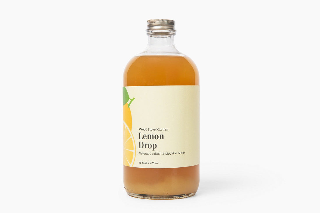 Wood Stove Kitchen Lemon Drop Syrup Mixer, 16 fl oz