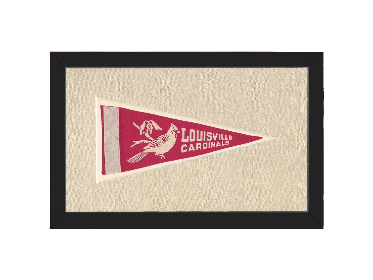 Americana Memories Vintage Pennants and Memorabilia Vintage University of Louisville Pennant