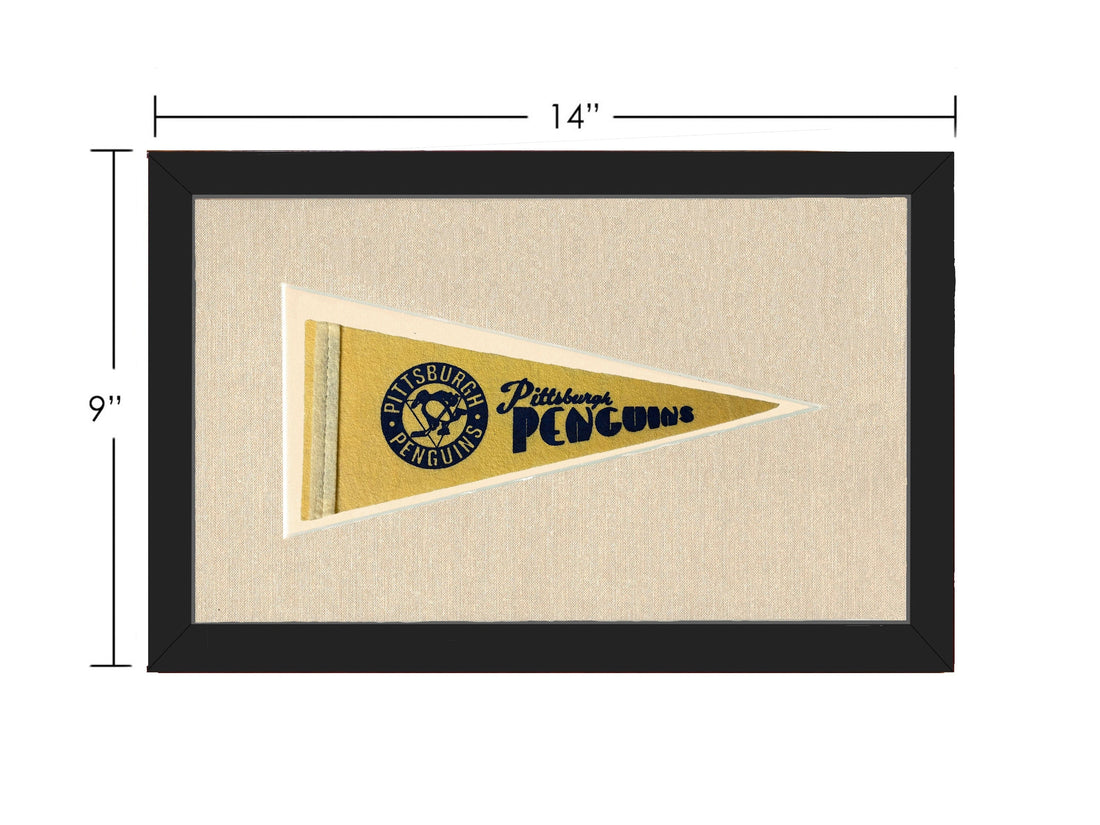 Vintage Pittsburgh Penguins Pennant