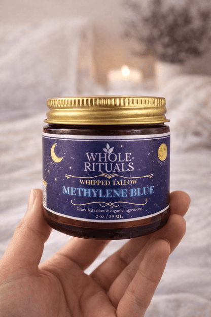 Methylene Blue Infused Tallow Balm - Whipped