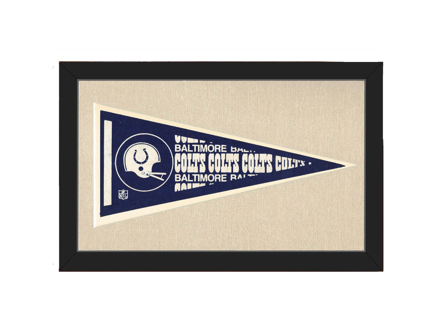 Americana Memories Vintage Pennants and Memorabilia Vintage Baltimore Colts Pennant