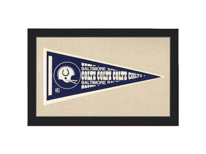 Americana Memories Vintage Pennants and Memorabilia Vintage Baltimore Colts Pennant