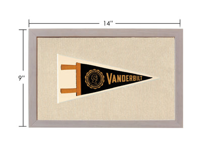 Vintage Vanderbilt University Pennant