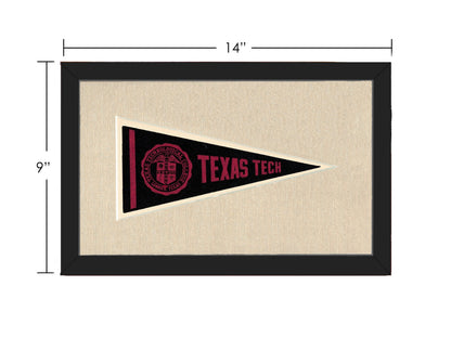 Americana Memories Vintage Pennants and Memorabilia Vintage Texas Tech Pennant