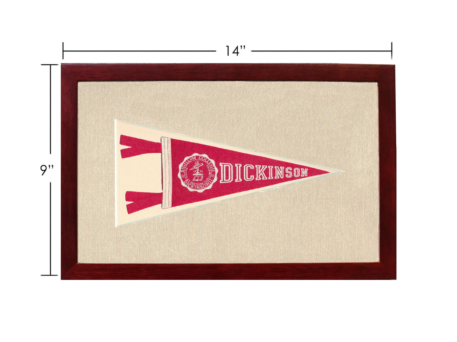 Vintage Dickinson College Pennant
