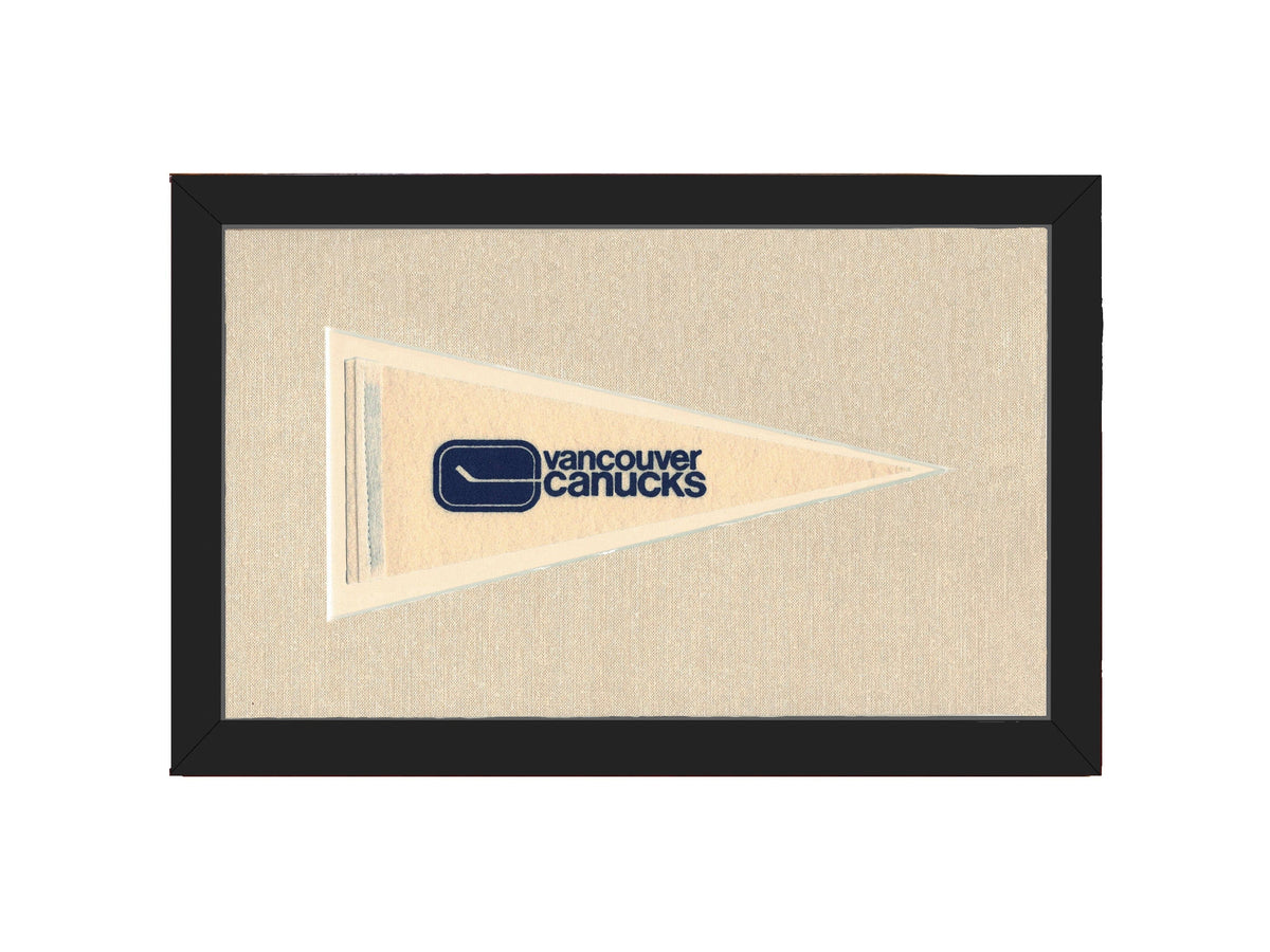 Americana Memories Vintage Pennants and Memorabilia Vintage Vancouver Canucks Pennant