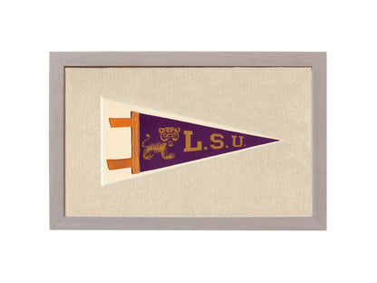 Vintage Louisiana State University Pennant