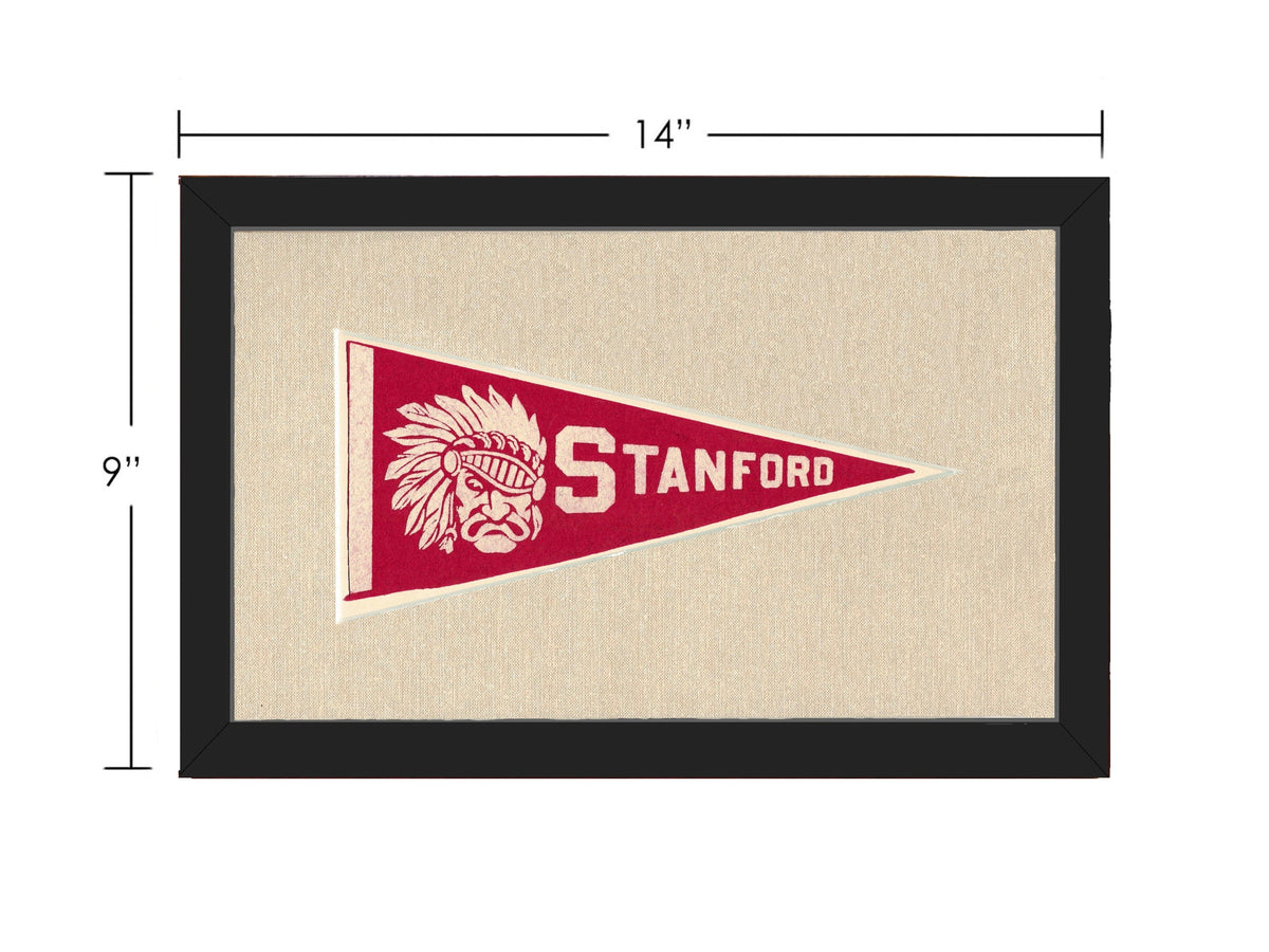 Americana Memories Vintage Pennants and Memorabilia Vintage Stanford University Pennant
