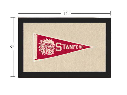 Americana Memories Vintage Pennants and Memorabilia Vintage Stanford University Pennant