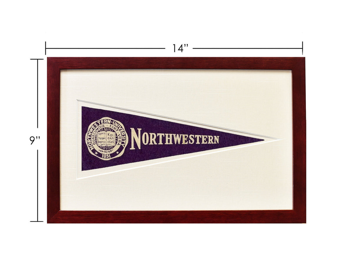 Vintage Northwestern University Hormel Pennant