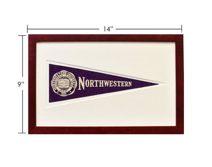 Vintage Northwestern University Hormel Pennant