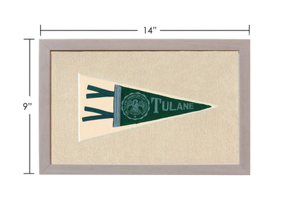 Americana Memories Vintage Pennants and Memorabilia Vintage University of Louisiana Pennant