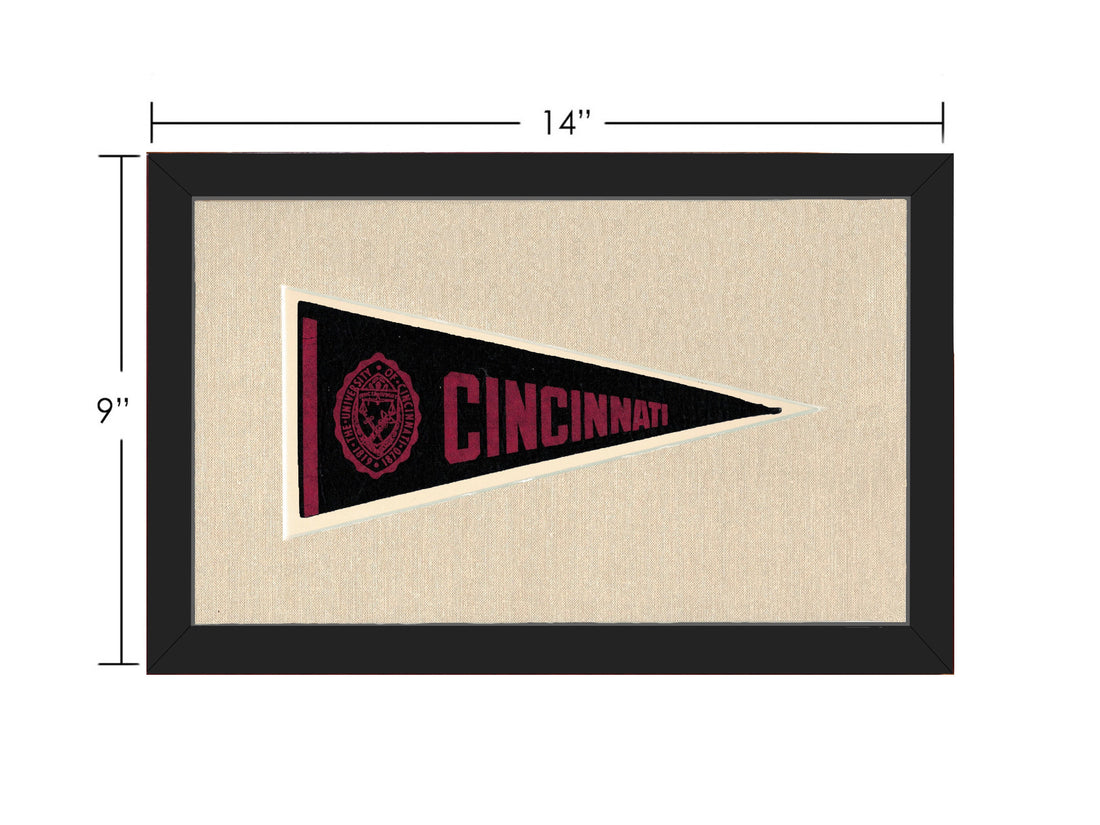 Vintage University of Cincinnati Pennant