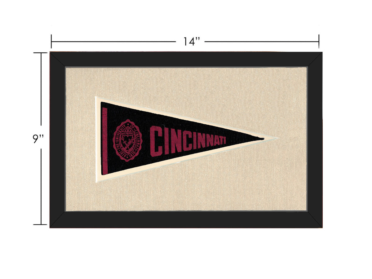 Vintage University of Cincinnati Pennant