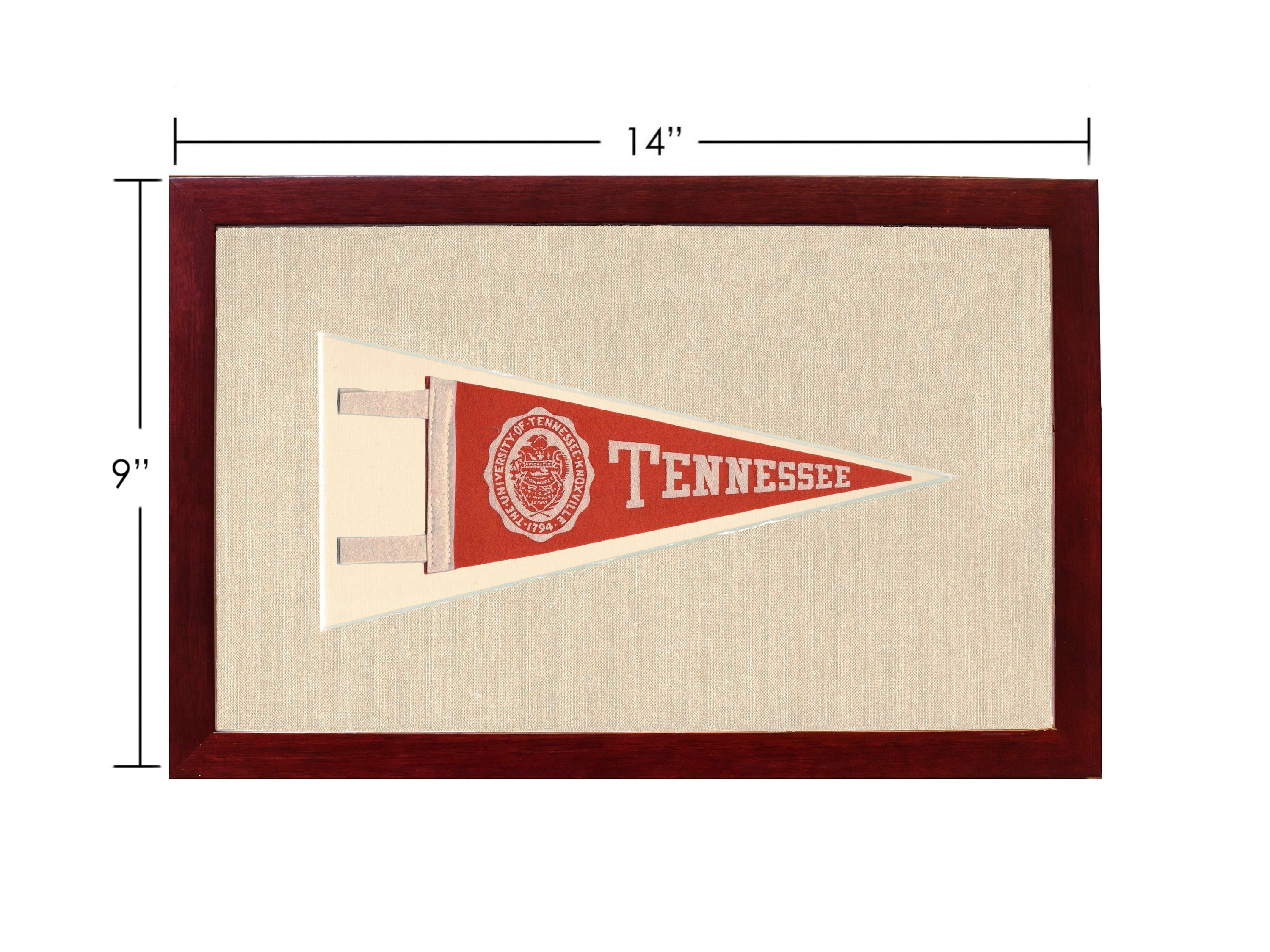 Vintage University of Tennessee Pennant