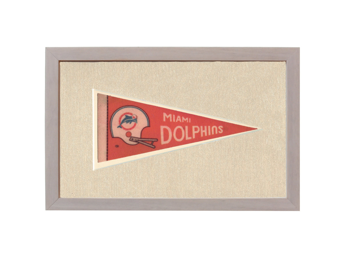 Vintage Miami Dolphins Pennant