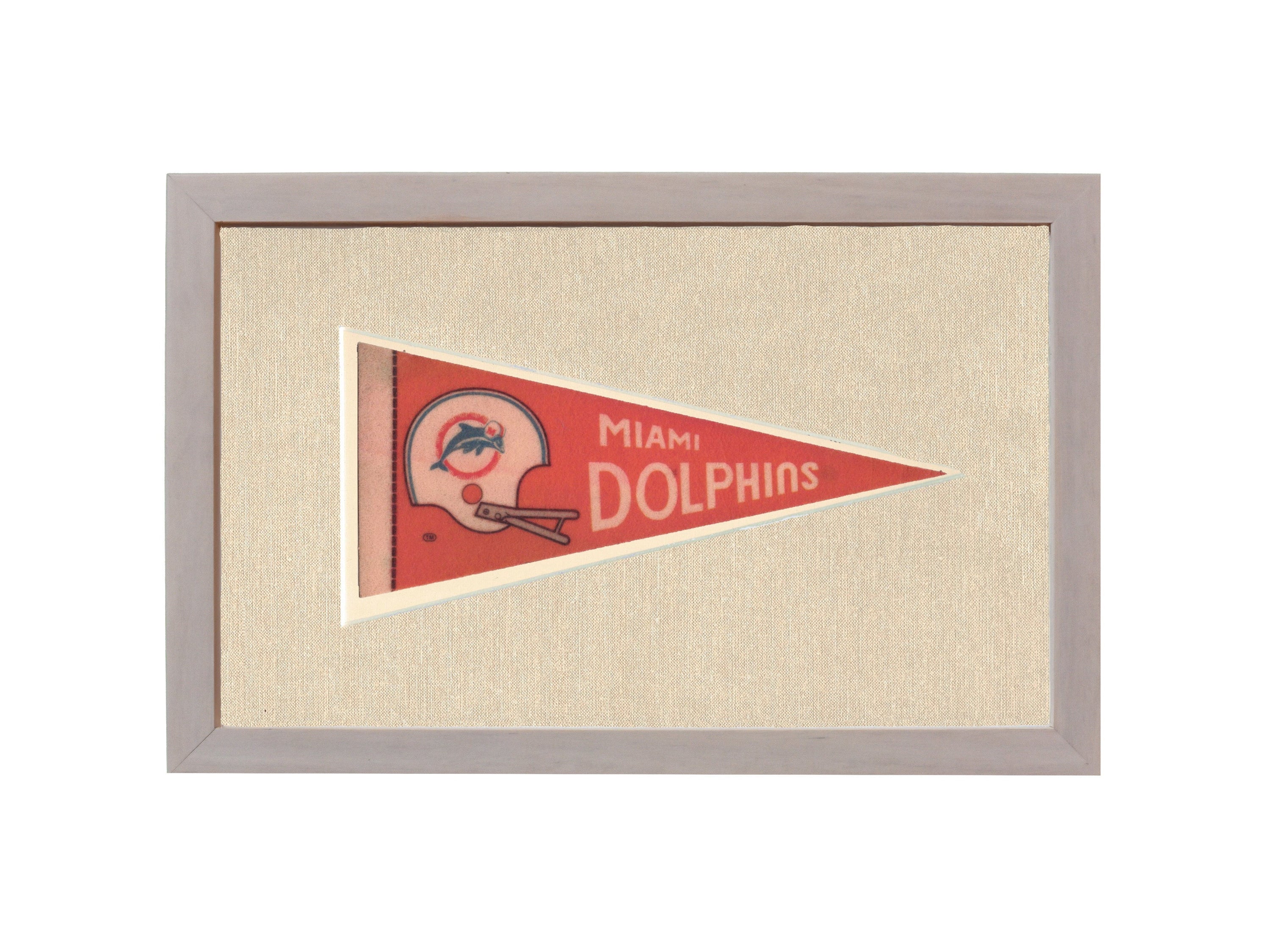 Vintage Miami Dolphins Pennant