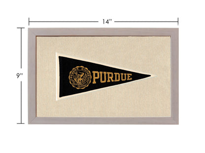Americana Memories Vintage Pennants and Memorabilia Vintage Purdue Pennant