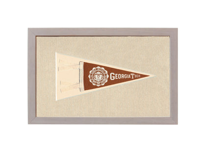 Americana Memories Vintage Pennants and Memorabilia Vintage Georgia Tech Pennant