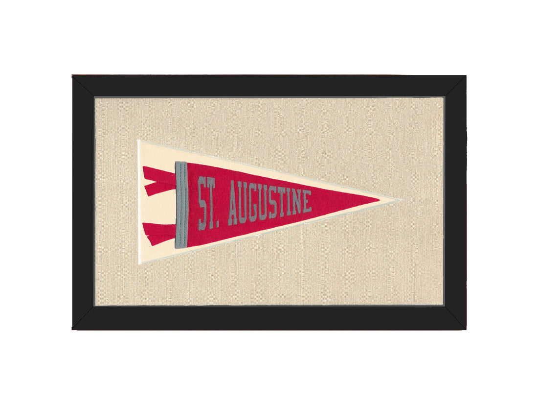 Americana Memories Vintage Pennants and Memorabilia Vintage St Augustine Pennant