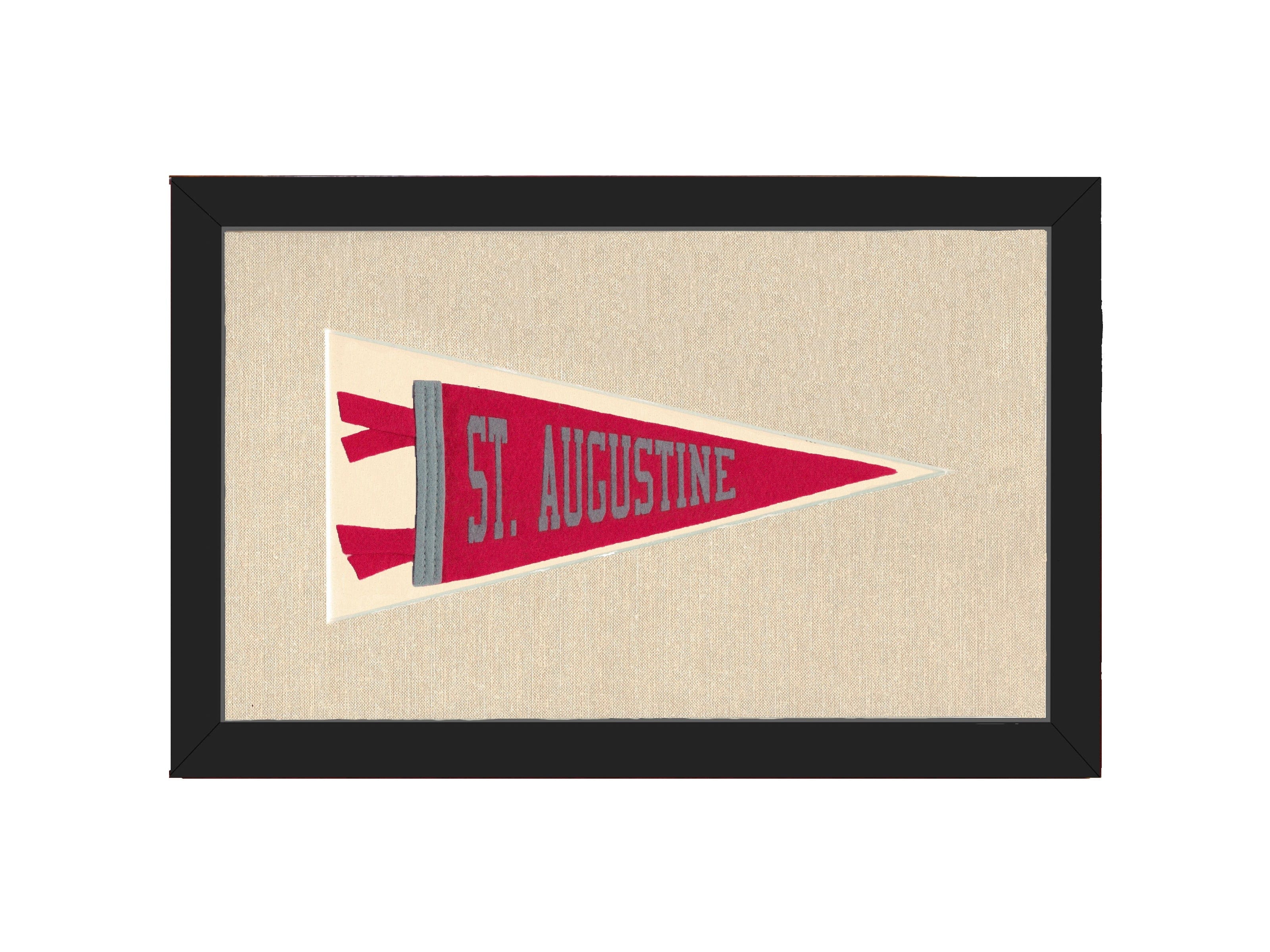 Americana Memories Vintage Pennants and Memorabilia Vintage St Augustine Pennant